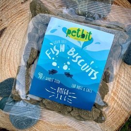 Petbit Fish Biscuits Large 100gr - Petbit