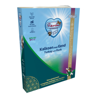 Renske Renske Vers Gestoomd - Kalkoen/Eend - 10x395gr