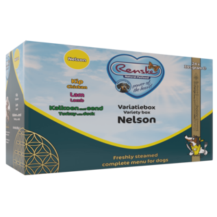 Renske Renske Fresh Meat Variation Box NELSON Chicken / Lamb / Turkey and Duck 24X395 GR