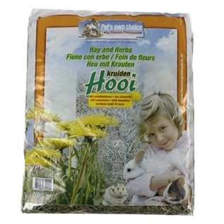 Pets Own Choice Hooi met Paardenbloem - 500gr
