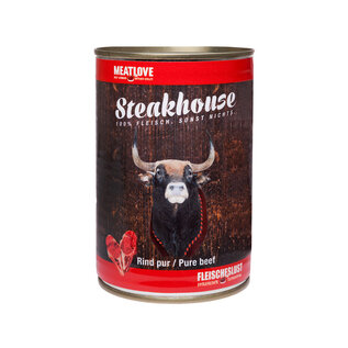 Fleischeslust Steakhouse - Dose Pure Beef - 400gr