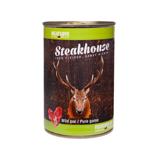 Fleischeslust Steakhouse - Blik Pure Game - 400gr