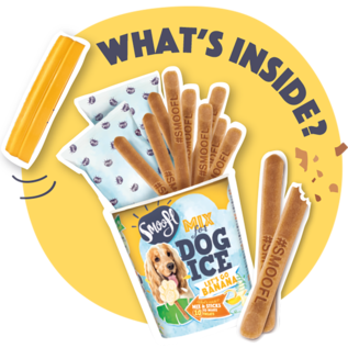 Smoofl Smoofl - Ice mix for dog Banana - 160gr