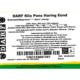 DARF DARF – Kutteln/Hering/Ente – 1 kg