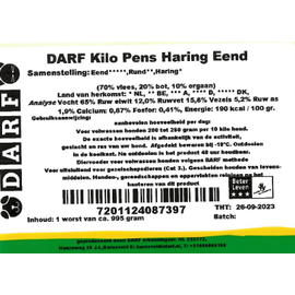 DARF DARF Kutteln / Hering / Ente 1kg