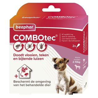 Beaphar COMBOtec® Spot-On dog 2-10kg 2 pipettes