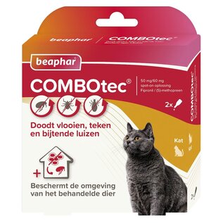 Beaphar COMBOtec® Spot-On cat 2 pipettes