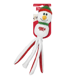 KONG KONG - Holiday Wubba - Snowman - Large