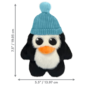 KONG KONG - Holiday Snuzzles - Pinguïn Small - 23cm