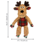 KONG KONG - Holiday Floppy Knots - Reindeer small/medium - 24cm