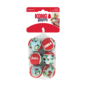 KONG KONG – Holiday Squeakair – Bälle 6er-Pack klein – 5cm