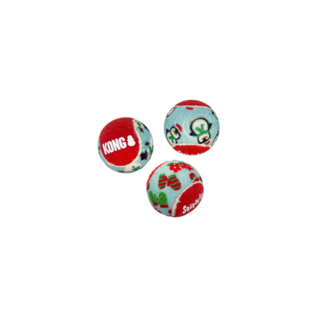 KONG KONG - Holiday Squeakair - Balls 6 Pack Small - 5cm