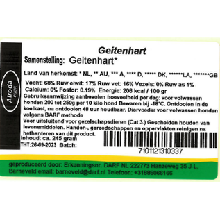 Alroda Puur Alroda Puur - Geitenhart - 245gr