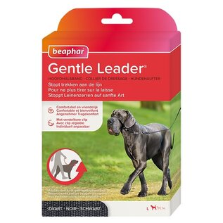 Beaphar Gentle Leader Schwarz – Groß