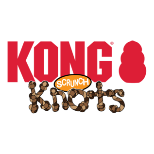 KONG KONG - Scrunch Knots - Wasbeer - Medium/Large - 36cm