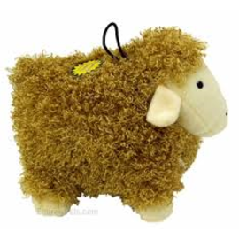 Happy Pet Curly Pet Plush Sheep 15cm Brown
