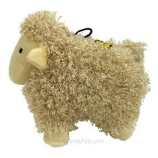 Happy Pet Curly Pet Plush Sheep 15cm Cream