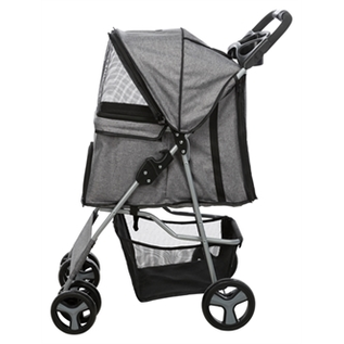 Trixie Hundebuggy Grau 47x80x100cm Bis 15kg