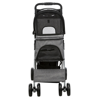Trixie Hundebuggy Grau 47x80x100cm Bis 15kg