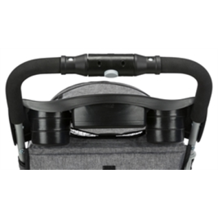 Trixie Hundebuggy Grau 47x80x100cm Bis 15kg