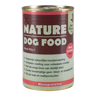 Nature Dog Food Nature Dog Monoprotein Deer (60% fresh meat) - 400gr