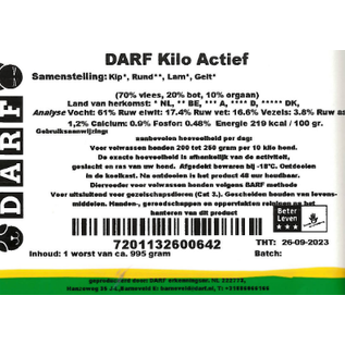 DARF DARF BIO - Actief - 1kg