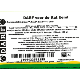 DARF DARF for the Cat Duck - 1.425kg (15x95gr)
