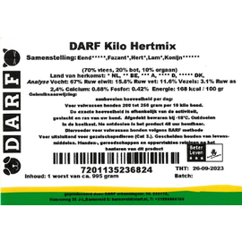DARF DARF - Deer Mix - 1kg