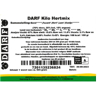DARF DARF - Hert Mix - 1kg