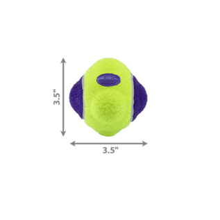 KONG KONG - Airdog - Squeaker Knobby Ball - Medium
