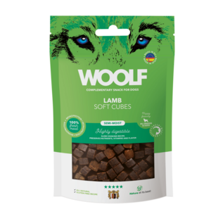 Woolf Woolf - Soft Cubes - Lamb (monoprotein) - 100gr