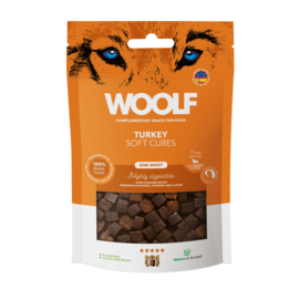 Woolf Woolf - Soft Cubes - Kalkoen (monoprotein) - 100gr