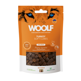 Woolf Woolf - Soft Cubes - Turkey (monoprotein) - 100g