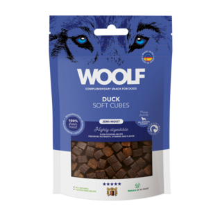Woolf Woolf - Weiche Würfel - Ente (Monoprotein) - 100 g