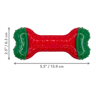 KONG KONG - Holiday Core Strength Bone - Small/Medium
