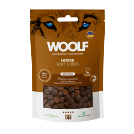 Woolf Woolf - Soft Cubes - Paard (monoprotein) - 100g