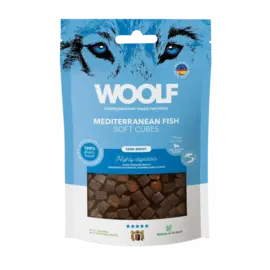 Woolf Woolf - Soft Cubes - Mediterranean Fish (monoprotein) - 100gr