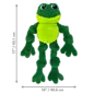 KONG KONG - Knots Frog LG/XL - 46 cm