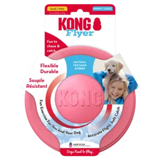 KONG KONG - Puppy - Flyer Small - Roze