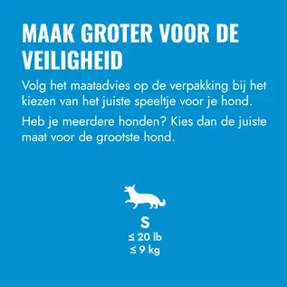 KONG KONG - Puppy - Flyer Small - Blue