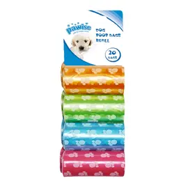 Pawise Poepzakjes 8 x 20 stuks