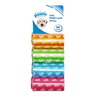 Pawise Poop bags 8 x 20 pieces