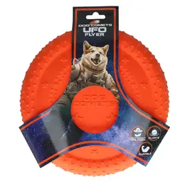 Dog Comets UFO Flyer Oranje - Medium