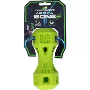 Dog Comets Airflow Bone Small - Green