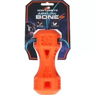 Dog Comets Airflow Bone Small - Oranje
