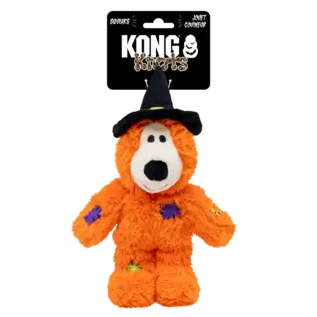 KONG KONG - Halloween - Wild Knots Witch Bear Orange Sm/Md - 25cm