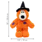 KONG KONG - Halloween - Wild KnotsHexenbär Orange Sm/Md - 25 cm