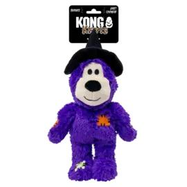 KONG KONG - Halloween - Wild Knots Hexenbär Lila Mittel/Groß - 34 cm