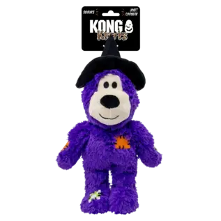 KONG KONG - Halloween - Wild Knots Hexenbär Lila Mittel/Groß - 34 cm