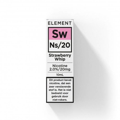 Element nic salts strawberry whip Element nic salts strawberry whip